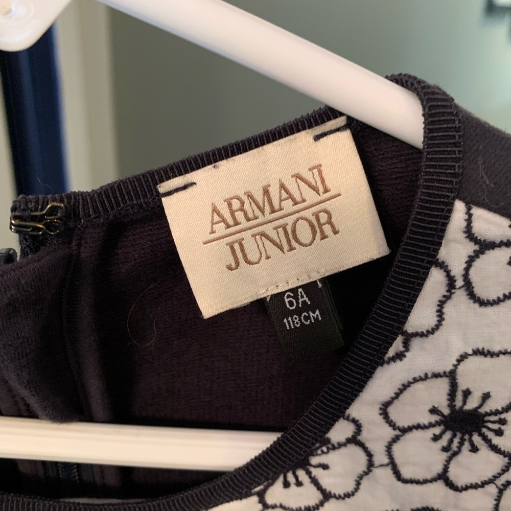 Armani girls dress, size 6